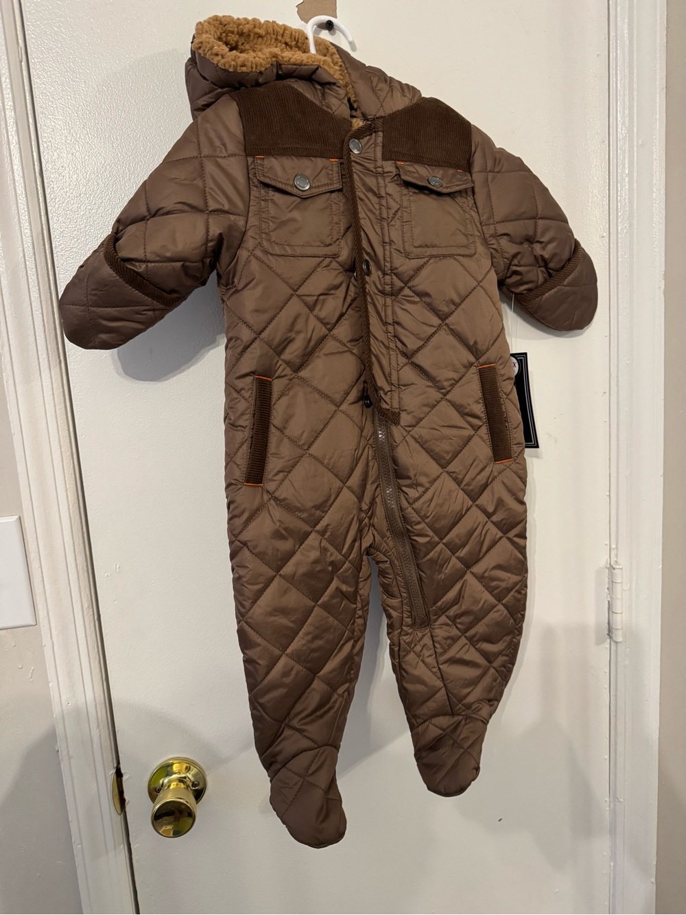 Rothschild Snowsuit Brown Size 12M